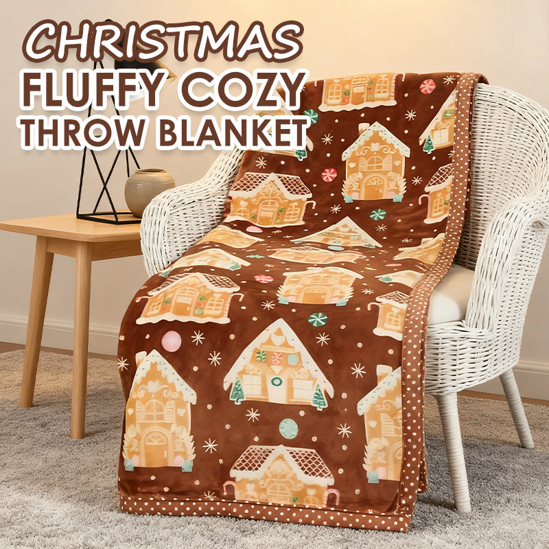 💜 LETZTER TAG DER AKTION – 50 % RABATT 💜Weihnachts-Flauschige Kuscheldecke