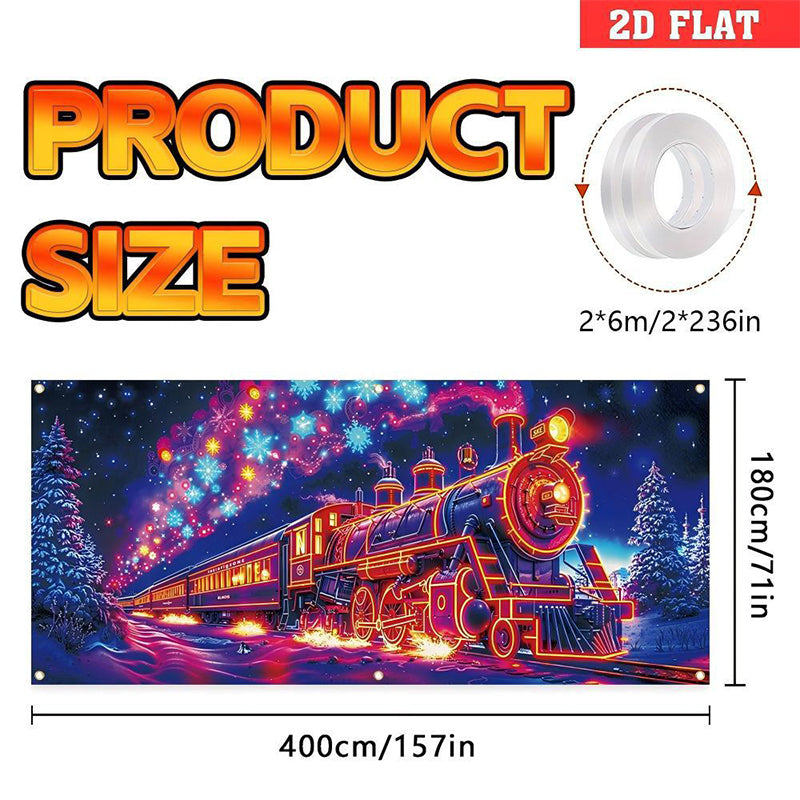 đ„Black-Friday-Mega-Angebot â 50 % Rabatt!đ„đUV-fluoreszierendes Weihnachtsbanner