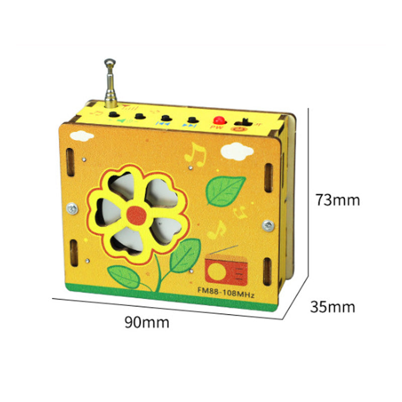 🎁Begrüßen Sie Weihnachten mit 50 % Rabatt🎁 Pädagogisches Kinderspielzeug – DIY Mini-Radio