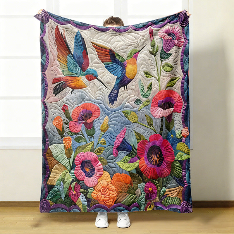 🌸 Kuschelige Flanelldecke mit Blumenmuster – Ultraweich & dekorativ für Ihr Zuhause!