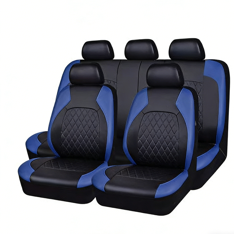 🔥HEISSER VERKAUF 502% RABATT🎁9-teiliges Autositzbezug-Set aus Leder mit universeller Passform