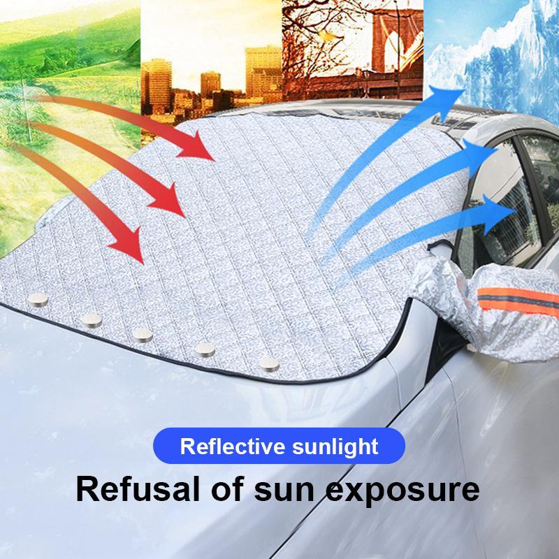 🔥HEIßER VERKAUF 50% RABATT🔥Magnetische Auto-Anti-Schnee-Abdeckung
