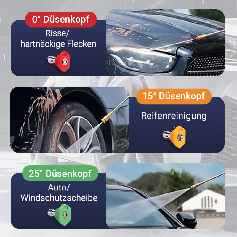 Hochdruckreiniger-Stab-Set 4000 PSI – Tiefenreinigung, Ergonomisches Design & Langlebige Konstruktion 🔧