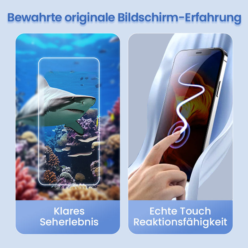 🔥 50% DE DESCUENTO📲🔥 Protector de pantalla de vidrio templado 4K HD/antiespía con eliminación de polvo para iPhone - ¡Fácil instalación!