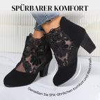 Elegante weiche Sohle Spitze Damen High Heels💖🌤️