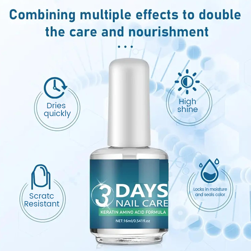 💅 KAUFE 1, ERHALTE 1 GRATIS! 🎉 Hochglänzendes Nagelöl – Schnelltrocknend, Pflegend & Stärkend für Naturnägel ✨