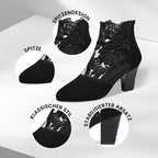 Elegante weiche Sohle Spitze Damen High Heels💖🌤️