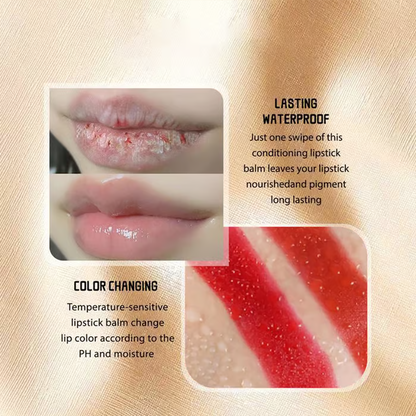 ⏰ LETZTER TAG – KAUF 1 ERHALTE 1 GRATIS🎁- ✨Transferproof Color-Changing Lipstick💄CrystalClear Color Alchemy 💋 Auto-Tints on Contact!