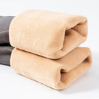 Flawless Legs Gefälschte, durchscheinende, warme, mit Plüsch gefütterte elastische Strumpfhose