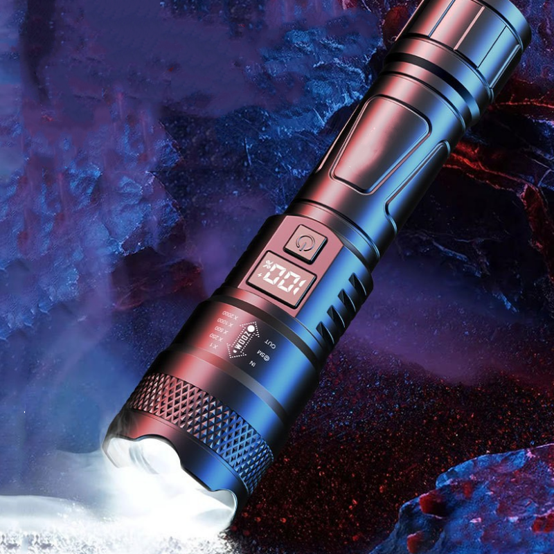 🔦 50% Rabatt + KAUF 2, ERHALT 1 GRATIS! 💥 Superstarke Zoom-Taschenlampe – extrem hell & wasserdicht – perfekt für Outdoor & Notfall!