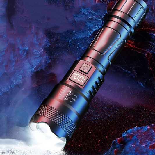 🔦 50% Rabatt + KAUF 2, ERHALT 1 GRATIS! 💥 Superstarke Zoom-Taschenlampe – extrem hell & wasserdicht – perfekt für Outdoor & Notfall!