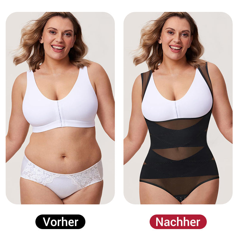 ⏳Descuento del 50% por tiempo limitado💥💕Body moldeador de malla ligera para mujer💎