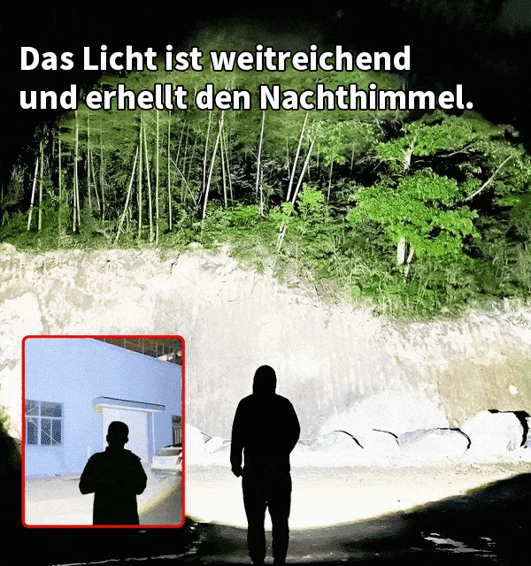 🔥Letzter Tag 49% RABATT - Deutsches dreiäugiges Monster Mini Flash Super Power Taschenlampe