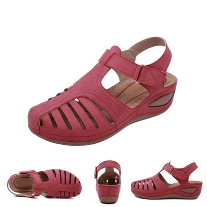 🔥Promoción - 50% de descuento🎉-Sandalias ortopédicas ligeras de piel de máxima calidad.
