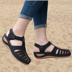 🔥Das ist eine saisonale spezialität🎉-Leichte orthopädische Ledersandalen von höchster Qualität