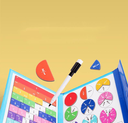 🧩 60% RABATT! 🎨 Magnetisches Bruchbuch-Puzzle für Kinder – Lehrreich, Sicher & Förderung der Feinmotorik ✨