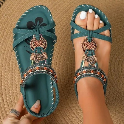 🌸💐2025 Sommer Neue Sandalen im Boho-Stil 🤩💥💥Befristetes Angebot: 50% Rabatt auf Bestellungen