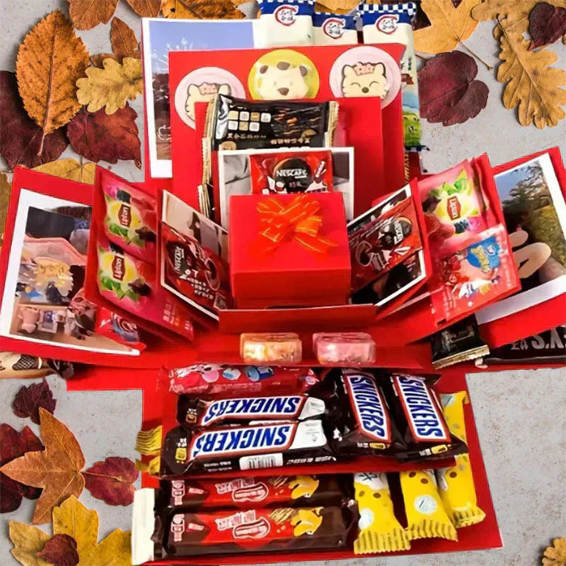 Über 50.000 verkauft! 🎁✨Überraschungs-Explosionsgeschenkbox-Set