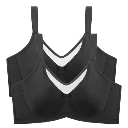 Damen eleganter transparenter Vollschalen-BH in großen Größen