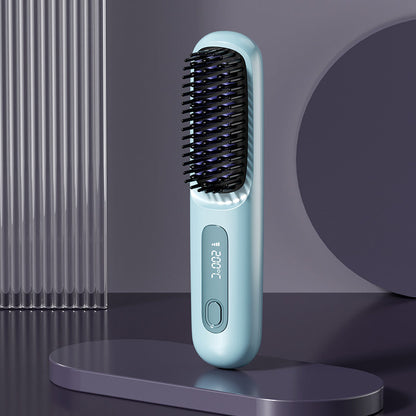 ✨Letzter Tag Sonderpreis €29.99!!💥Kabelloser Keramik-Heiz-Haarglättungskamm💇‍♀️