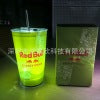 🥤✨ Wasseraktivierter LED-Leuchtbecher mit Strohhalm – Farbwechsellicht für Partys, Bars & Events, langlebig, spülmaschinenfest, sofort leuchtend bei Flüssigkeitskontakt 🌟🎉