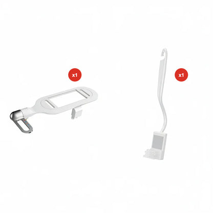 🚽Nichtelektrischer, hygienischer, selbstreinigender Bidet-Aufsatz für Toiletten mit Doppeldüse💦