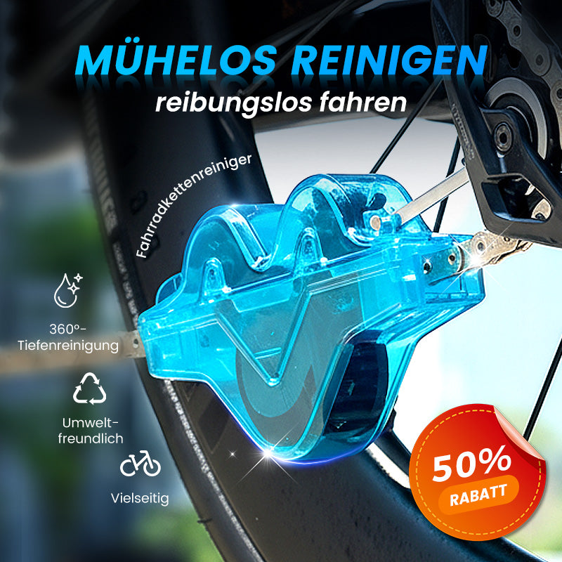 Fahrrad Kettenreiniger für Anhänger – Handfreie Reinigung für Mountainbike und Rennrad