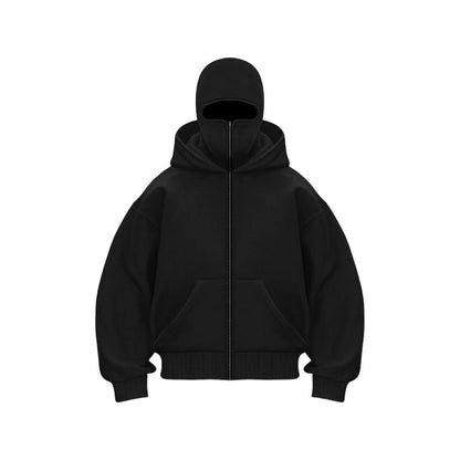 🎁 Heiße Aktion: 50 % Rabatt 🔥 Ninja Zip-Up Hoodie für Herren & Damen – Rundumschutz