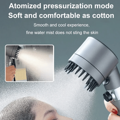 🚿Multifunktionales Hochdruck-Duschkopf-Set
