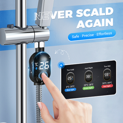 🛁60 % Rabatt! 🌡️ Leicht ablesbares digitales Badethermometer – Sanfter Schutz, sofortige Temperaturanzeige & Babysicher 👶