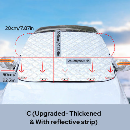 🔥HEIßER VERKAUF 50% RABATT🔥Magnetische Auto-Anti-Schnee-Abdeckung