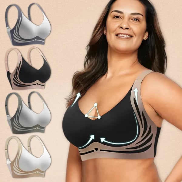 ✨Oferta por tiempo limitado✨Sujetador push-up sin aros con efecto antiflacidez