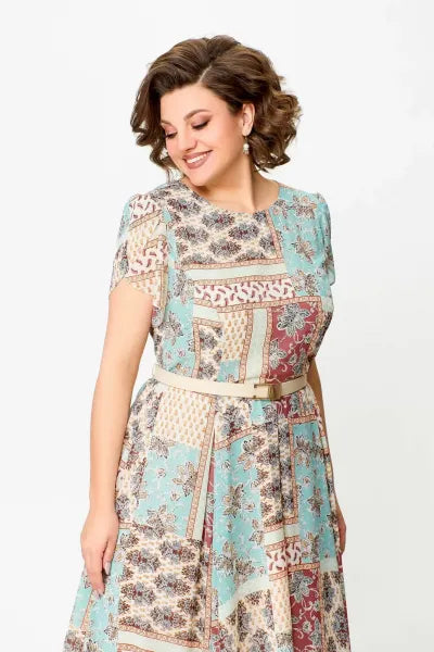 🔥 ¡NUEVO 2025! ¡Exclusivamente en cantidades limitadas! ✨ Vestido patchwork – cómodo y elegante