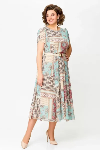 🔥 ¡NUEVO 2025! ¡Exclusivamente en cantidades limitadas! ✨ Vestido patchwork – cómodo y elegante