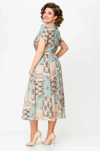 🔥 "NEUHEIT 2025 – Exklusiv nur in limitierter Stückzahl!" ✨ Patchwork-Kleid – bequem & elegant