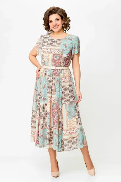 🔥 ¡NUEVO 2025! ¡Exclusivamente en cantidades limitadas! ✨ Vestido patchwork – cómodo y elegante