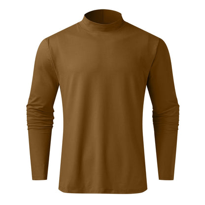 🎁Begrüßen Sie Weihnachten mit 50 % Rabatt💥Slim Fit Langarm-T-Shirt für Herren mit Stehkragen