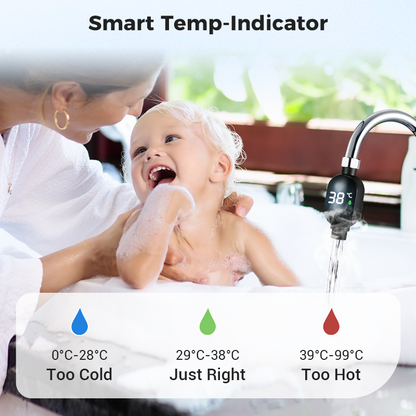 🛁60 % Rabatt! 🌡️ Leicht ablesbares digitales Badethermometer – Sanfter Schutz, sofortige Temperaturanzeige & Babysicher 👶