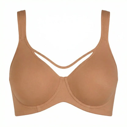Damen eleganter transparenter Vollschalen-BH in großen Größen