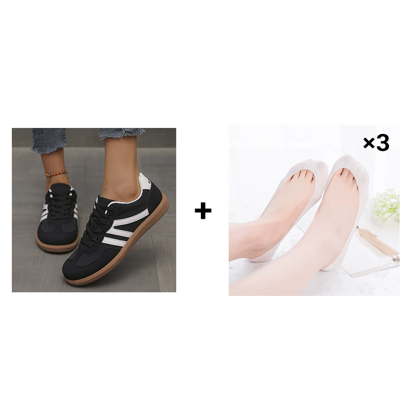 🏆Blitzangebot⚡Über 5K+ verkauft!💥!Damen Stylische Runde Zehen Rutschfeste Freizeitschuhe