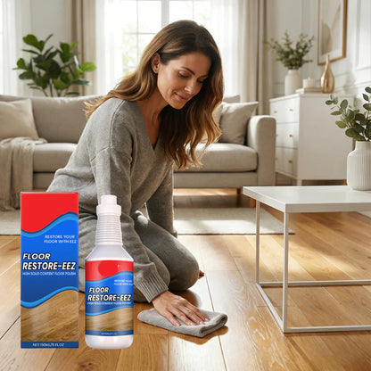 ✨ KAUFE 5, ERHALTE 5 GRATIS! 🏠 Ultimativer Bodenrenovierer & Poliermittel – Lang anhaltender Glanz, Versteckt Kratzer & Einfache Anwendung ✨