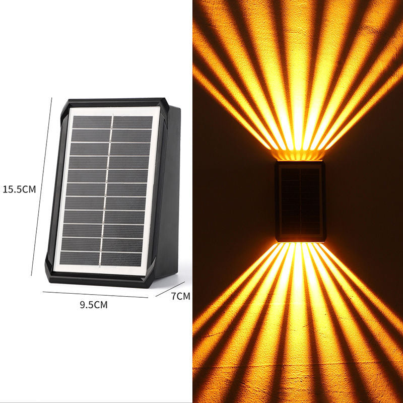 ✨ LETZTER TAG VERKAUF 50% RABATT ✨Wasserdichter 4-LED-Solar-Wandstrahler für den Außenbereich