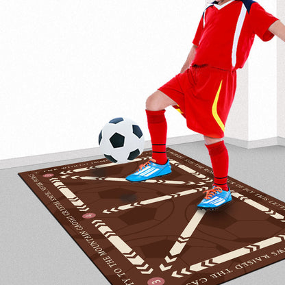 🎅LETZTER TAG DES AUSVERKAUFS 50 % RABATT – ⚽Fußballtrainingsmatte für alle Leistungsstufen, rutschfest und geräuscharm