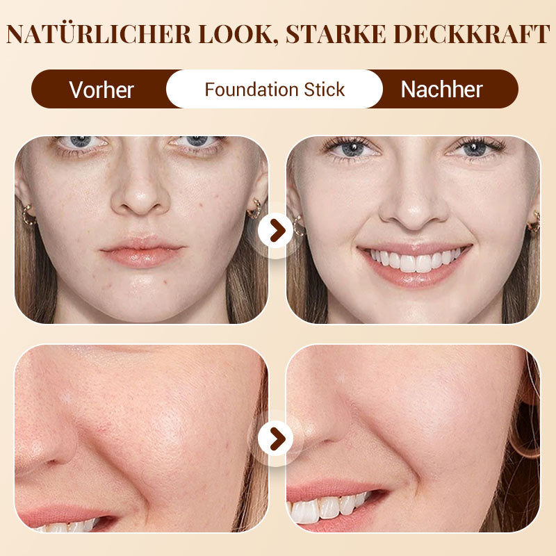 💗LETZTER TAG – KAUF1 ERHALTE 1 GRATIS💗Leichter & feuchtigkeitsspendender Foundation Stick mit Applikator