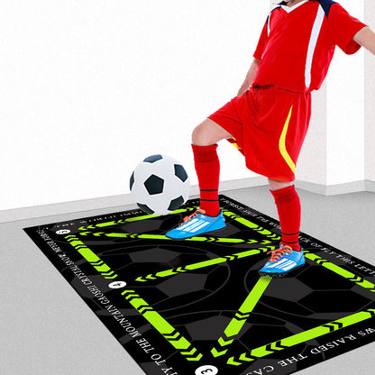 🎅LETZTER TAG DES AUSVERKAUFS 50 % RABATT – ⚽Fußballtrainingsmatte für alle Leistungsstufen, rutschfest und geräuscharm