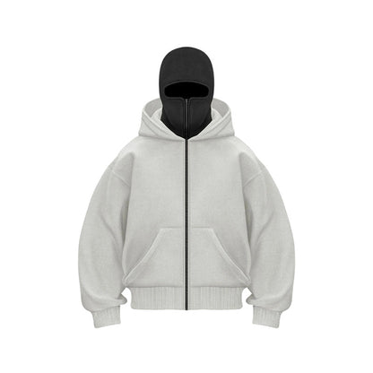 🎁 Heiße Aktion: 50 % Rabatt 🔥 Ninja Zip-Up Hoodie für Herren & Damen – Rundumschutz