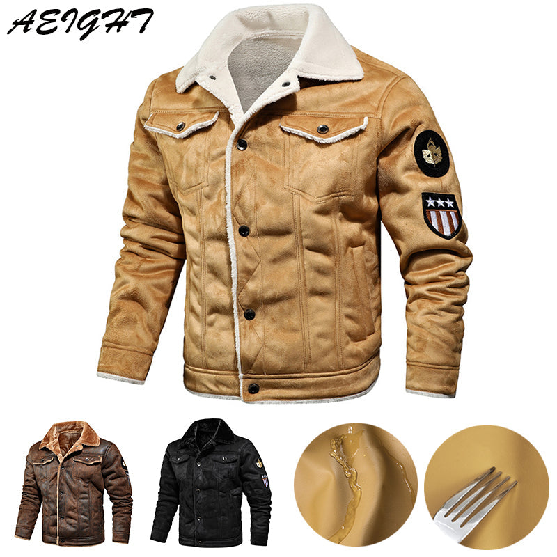 🔥Lässige und warme Herren-Lederjacke – strapazierfähig, stilvoll und bequem! 🚛Kostenloser Versand