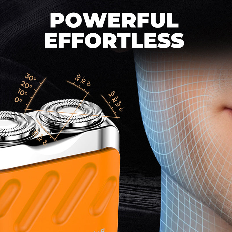 🔥2026 New Arrivals: 50% OFF for a Limited Time!🔥Mini Electric Rotary Dual Ring Pocket Shaver