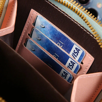LETZTER TAG AKTION-KAUF 1 ERHALTE 1 GRATIS✨Touchscreen-Messengertasche für Damen – Handy-Ladefach, Diebstahlsicher & Wasserdicht ✨