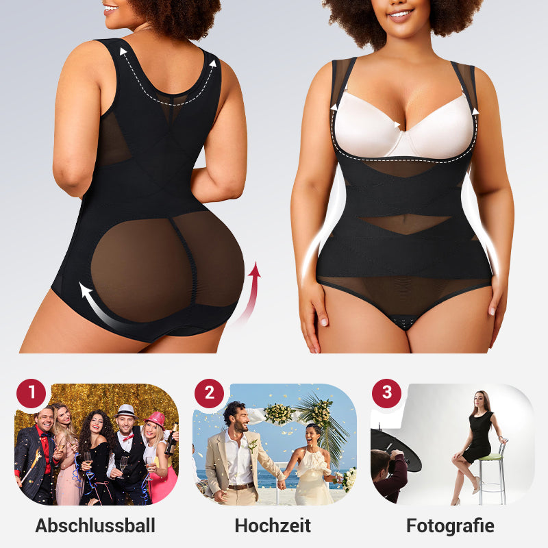 ⏳Descuento del 50% por tiempo limitado💥💕Body moldeador de malla ligera para mujer💎